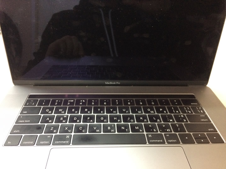 Залили клавиатуру MacBook Pro A1707 Днепр